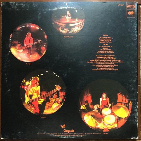 Ten Years After Rock & Roll Music To The World Vinyl Lp '72 - Picture 3 of 7